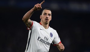 Zlatan Ibrahimovic ist mit 27 Toren der Top-Torjäger in der Ligue 1