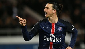 Zlatan Ibrahimovic erzielte 112 Tore in der Ligue 1 für Paris