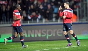 Rio Mavuba und Eden Hazard spielten zusammen beim OSC Lille