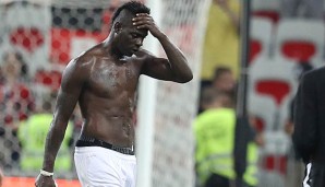Mario Balotelli zeigte eine enttäuschende Vorstellung gegen Neapel