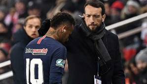 Doch das Aus im Ligapokal war nur der Vorbote einer verkorksten Rückrunde, die mit der erneut schweren Mittelfuß-Verletzung von Neymar ihren Lauf nahm. Der Superstar zog sich die Verletzung im Pokal gegen Straßbourg zu und kehrte erst Ende April zurück.