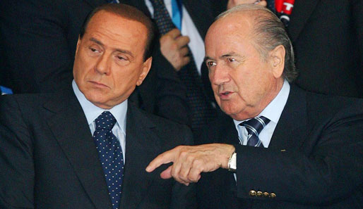 Berlusconi, Blatter, Mailand