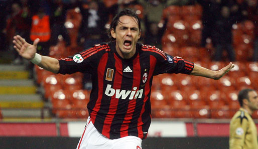 Filippo Inzaghi, AC Mailand