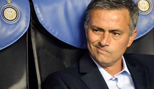 Muss ordentlich blechen: Trainer Jose Mourinho von Inter Mailand