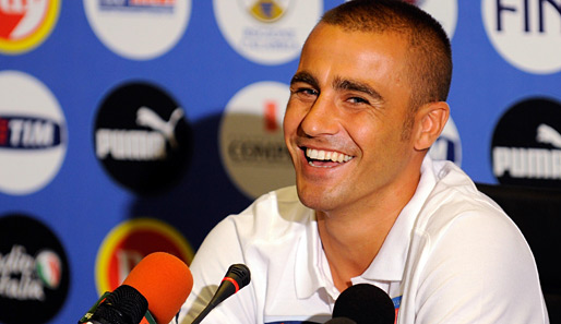Hat wieder gut lachen: Der nach drei Jahren in Madrid nach Turin zurückgekehrte Fabio Cannavaro