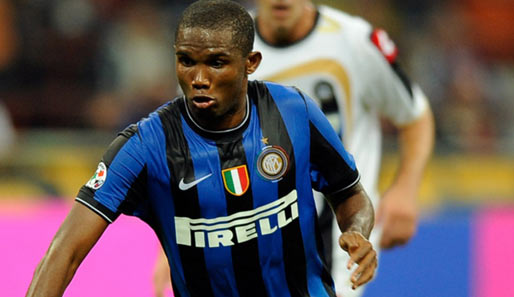 Samuel Eto'o ist einer von 22 Ausländern bei Inter Mailand
