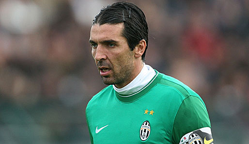 Gianluigi Buffon spielt seit 2001 für Juventus Turin