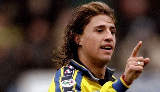 Künftig wieder für Parma auf Torejagd: Hernan Crespo