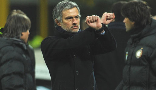 Jose Mourinho beklagt sich seit Wochen über die Schiedsrichter der Serie A