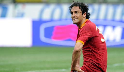 Luca Toni erzielte in neun Spielen für den AS Rom fünf Tore