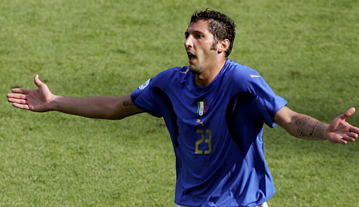 Marco Materazzi war im Champions-League-Finale der einzige Italiener bei Inter Mailand