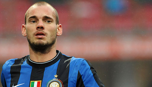 Wesley Sneijder wechselte im Sommer 2009 für etwa 15 Millionen von Real Madrid zu Inter Mailand