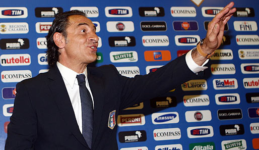 Cesare Prandelli löste 2010 Marcello Lippi als Trainer der italienischen Mannschaft ab