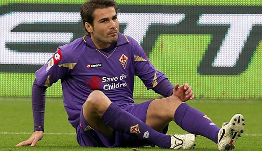 Adrian Mutu erzielte in sechs Spielen ein Tor für die Fiorentina in dieser Saison