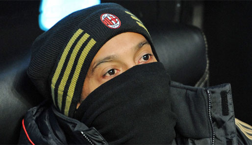 In Gedanken in Brasilien: Ronaldinho hat die Freigabe vom AC Mailand erhalten