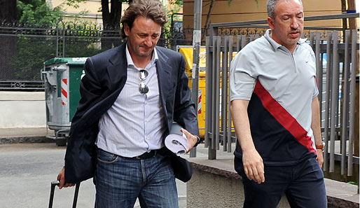 Unter Hausarrest: Ex-Nationalspieler Giuseppe Signori (l.) wird schwer beschuldigt