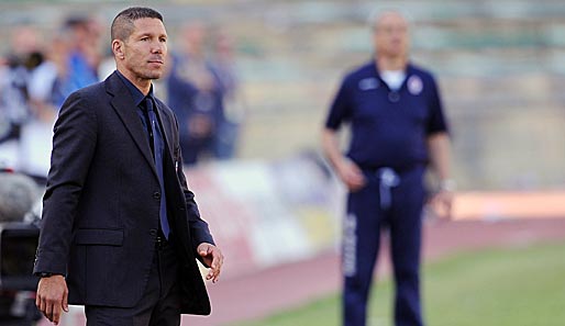 Als Trainer bei Calcio Catania zurückgetreten: der argentinische Ex-Nationalspieler Diego Simeone