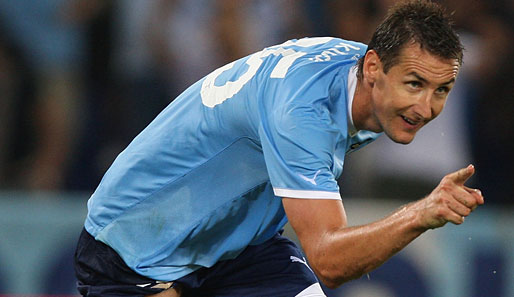 Nach Beendigung des Streiks beginnt für Miroslav Klose bei Lazio Rom nun auch der Ligaalltag