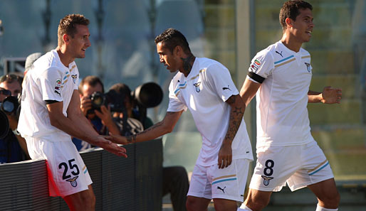 Klose sicherte mit seinem dritten Saisontreffer für Lazio Rom den Sieg beim AC Florenz