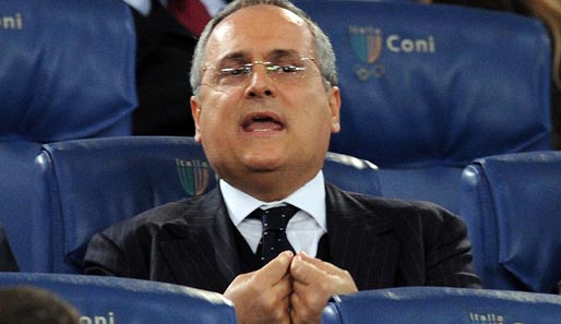 Lazio-Boss Claudio Lotito ist zu 15 Monaten Haft verurteilt worden