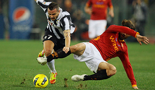 AS Rom und Juventus Turin trennten sich im Stadio Olimpico remis