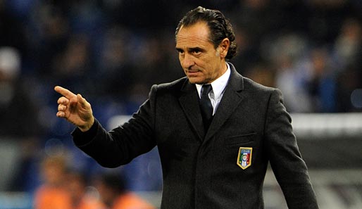 Cesare Prandelli ist seit 2010 Nationaltrainer Italiens