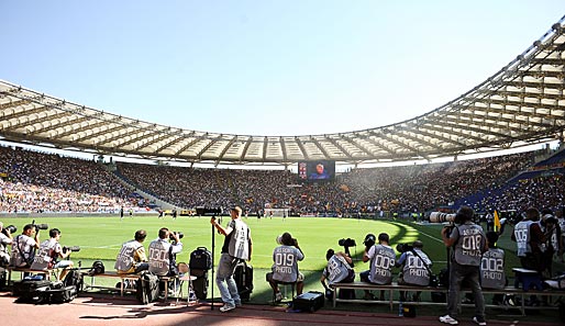 Weites Rund: Das Olympiastadion ist die bisherige Spielstätte des AS Rom