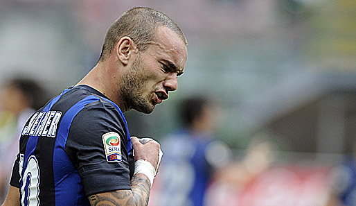 Wesley Sneijder will offenbar den Abflug bei Inter machen