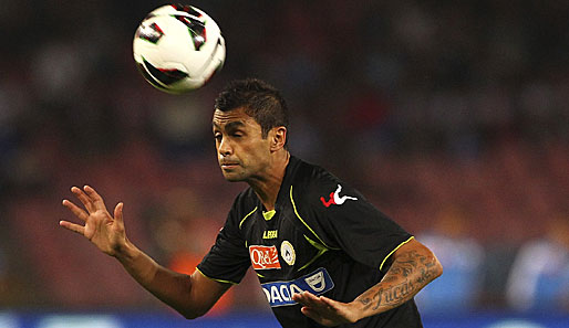 Der Brasilianer Danilo spielt seit eineinhalb Jahren für Udinese Calcio