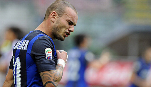 Wesley Sneijder ist seit September 2012 nicht mehr für Inter aufgelaufen