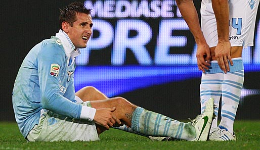 Miroslav Klose steht eine mehrwöchige Verletzungspause bevor