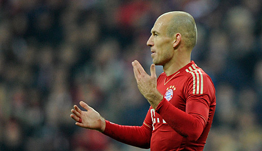 Arjen Robben soll angeblich ein Kandidat bei Inter Mailand sein