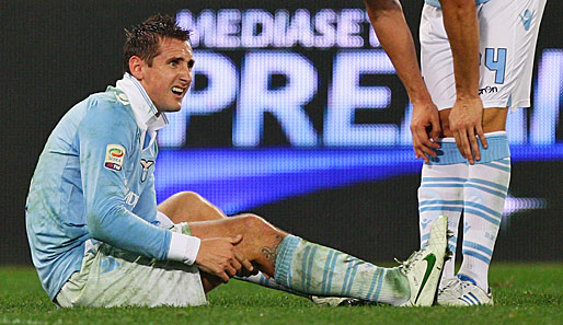In der Abwesenheit von Nationalstürmer Klose stürzte Lazio auf Tabellenplatz sieben ab