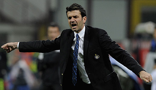 Andrea Stramaccioni belegte mit Inter in der Saison nur Platz 9 in der Serie A