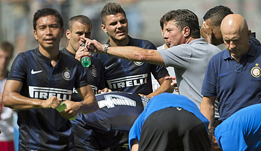 Walter Mazzarri trat bei Inter Mailand die Nachfolge von Andrea Stramaccioni an