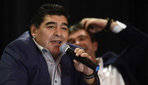 Diego Maradona hatte von 1984 bis 1991 für Neapel gespielt