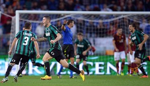 Domenico Berardi klaute der Roma mit seinem Last-Minute-Tor zwei Punkte