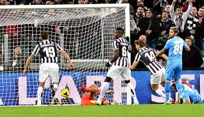 Fernando Llorente brachte Juventus in der 2. Minute in Führung