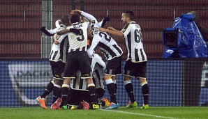 Udinese Calcio steht nach dem Sieg gegen Inter im Viertelfinale