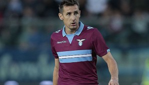 Miroslav Klose wird Lazio Rom im Winter nicht verlassen