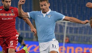 Miroslav Klose fühlt sich wohl bei Lazio Rom