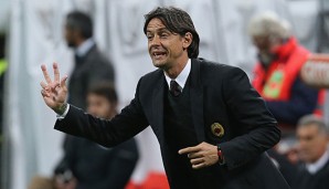 Der ehemalige Milan-Star Inzaghi bringt seinen Klub einfach nicht in die richtige Spur