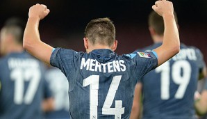 Dank Dries Mertens kam Neapel zum Heimerfolg gegen Cesena
