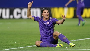 Mario Gomez wechselte vom FC Bayern zur Fiorentina