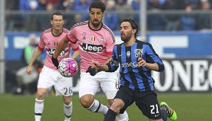 Sami Khedira und Juventus Turin gewannen bei Atalanta Bergamo mit 2:0