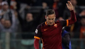 Francesco Totti spielt seit über 20 Jahren für den AS Rom