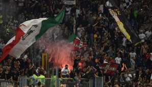 Auch ein Juventus-Anhänger wurde von der Polizei in Gewahrsam genommen