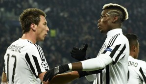 Mario Mandzukic würde gerne weiterhin mit Paul Pogba bei Juventus Turin spielen