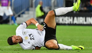 Mario Gomez hat sich gegen Italien verletzt