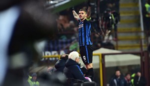Mauro Icardi hatte bei Inter Mailand in den letzten Jahren viel Grund zum Jubeln
